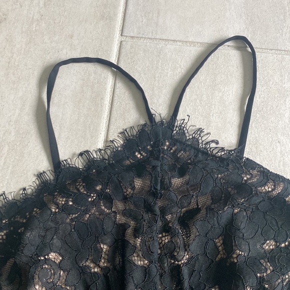 Lulus Black Lace Dress Size Large - Picture 5 of 8